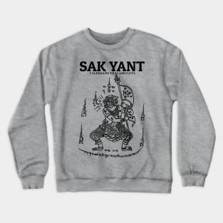 Sak Yant Muay Thai Tattoo Crewneck Sweatshirt